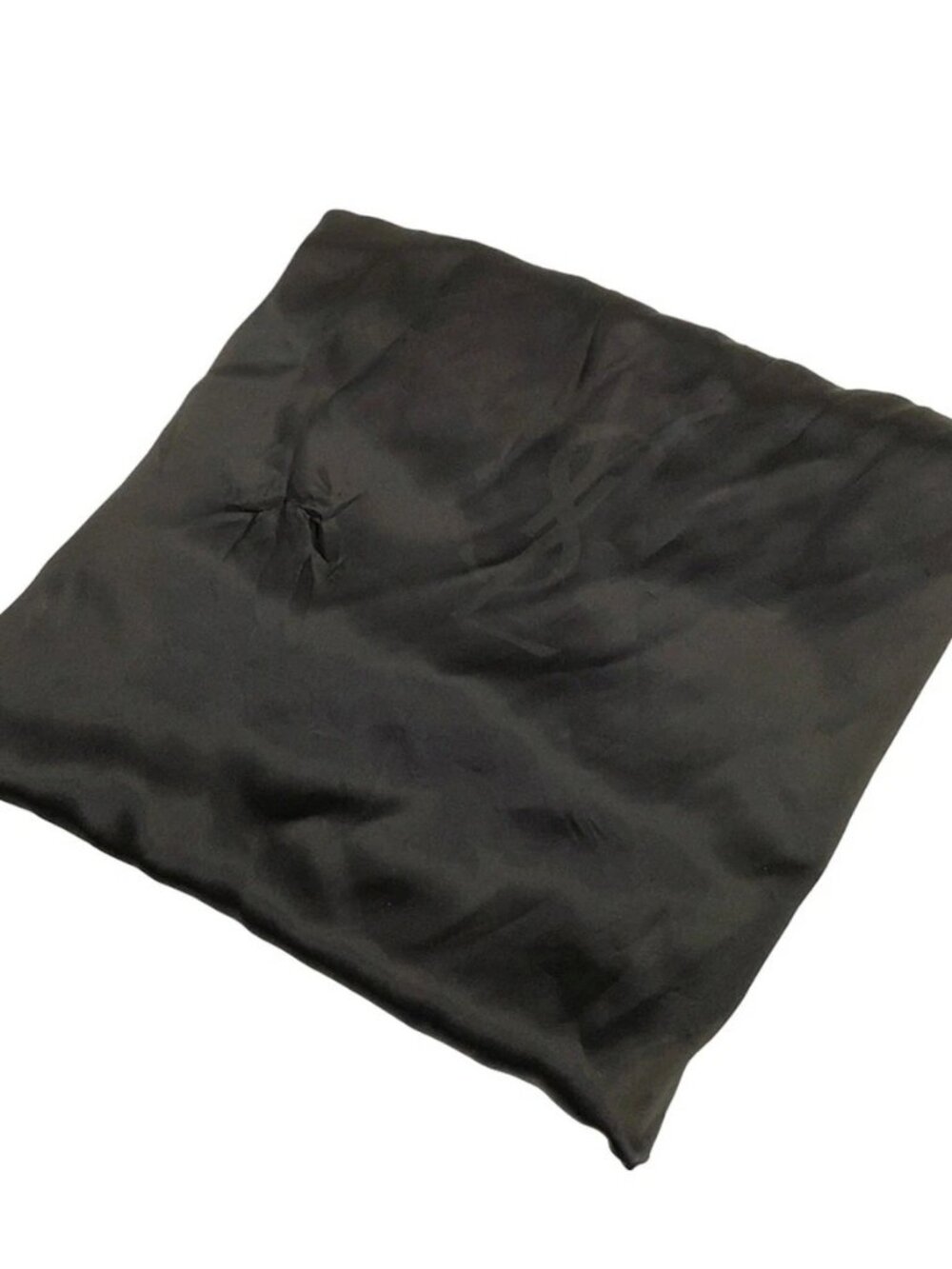 YvesSaintLaurent rivegauche (YSL) St-Tropez 129133 Black White Leather - Picture 15 of 15